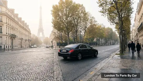 London To Paris By Car with a private driver