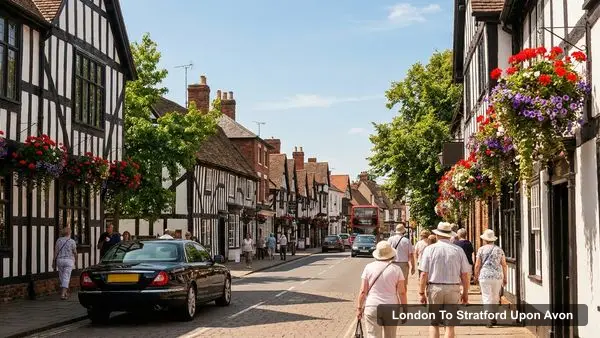 London To Stratford Upon Avon with a private driver